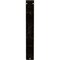 Ekena Millwork Ashford Triple, Wrought Iron Bracket, (Triple center brace), Antiqued Warm Silver 2"W  x 10"D x 12"H BKTM02X10X12TASAWS - alternate 2
